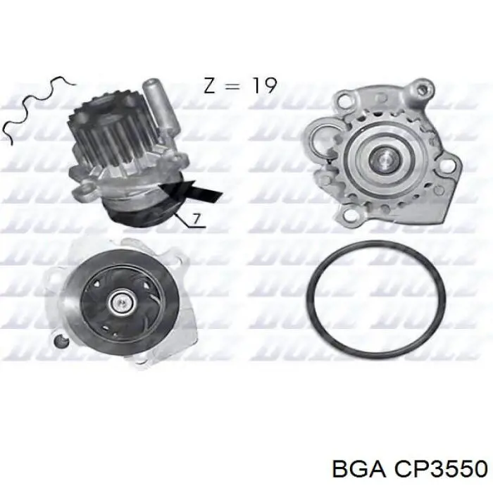 Помпа CP3550 BGA