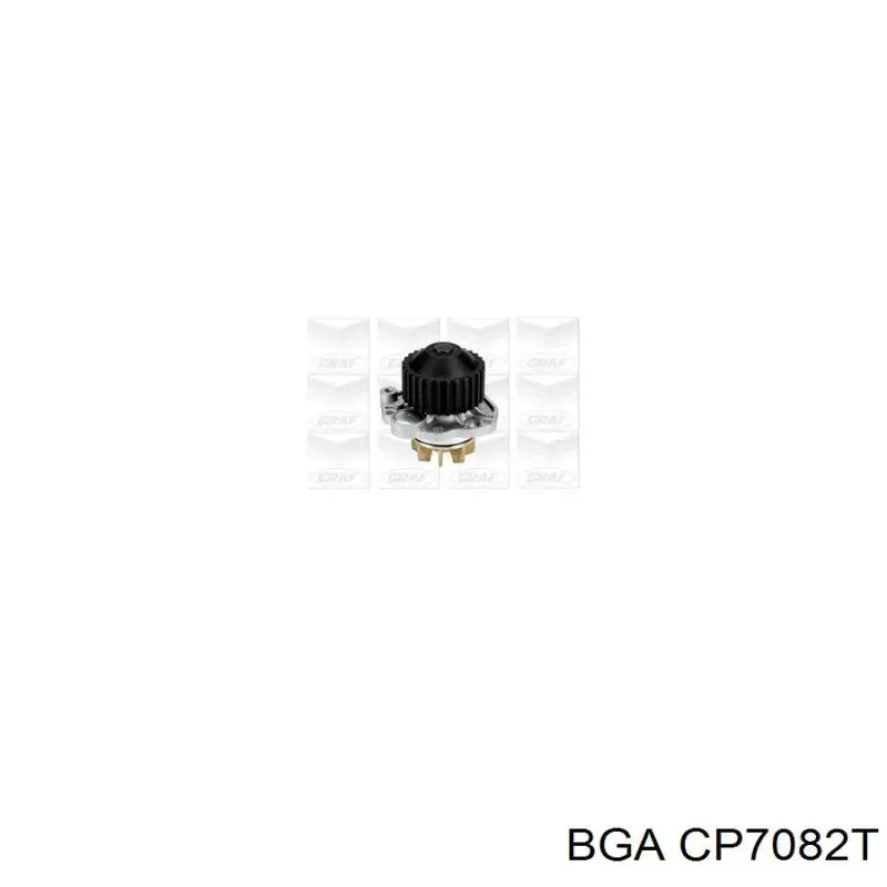 CP7082T BGA помпа водяна, (насос охолодження)