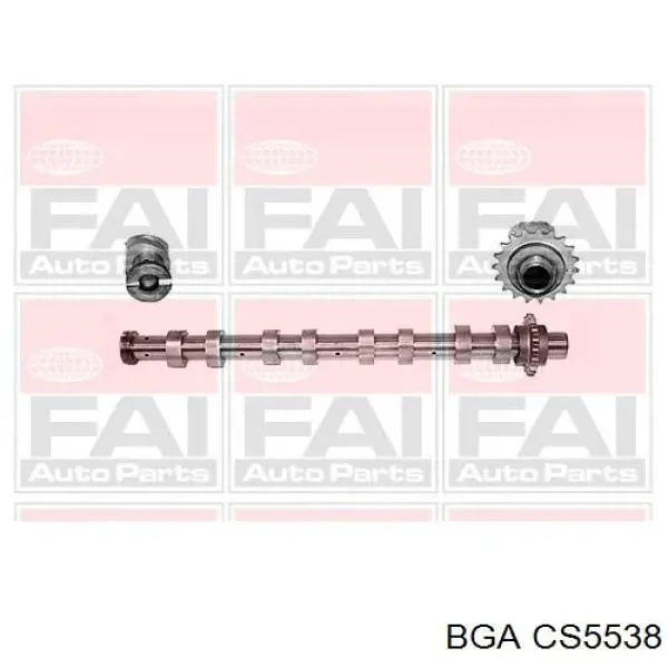 Розподільний вал двигуна випускний BGA CS5538 ціна, від 103.93 USD