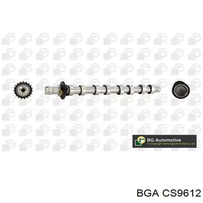 Розподільний вал двигуна випускний BGA CS9612 ціна, від 104.80 USD