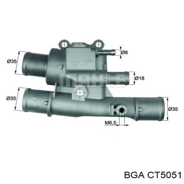 Купити CT5051 BGA Термостат в корпусі