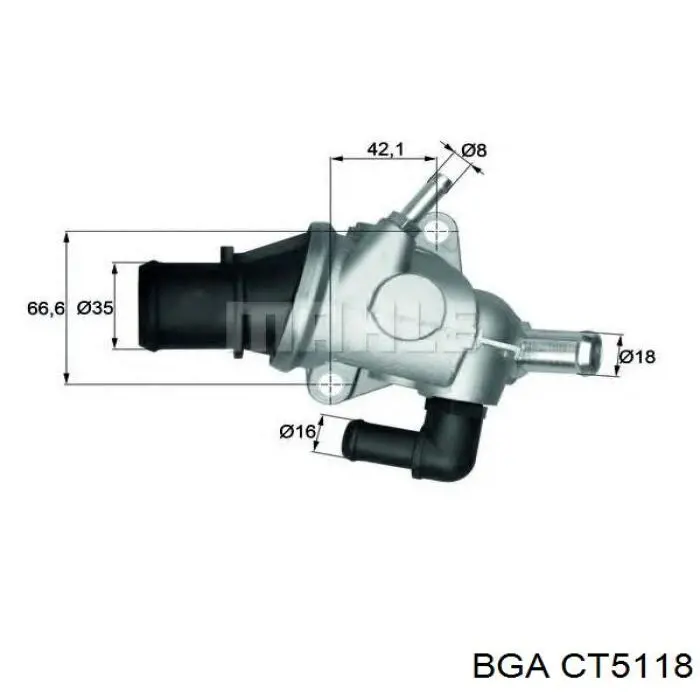 Автомобільний термостат Vema 460108 ціна, від 27.28 USD