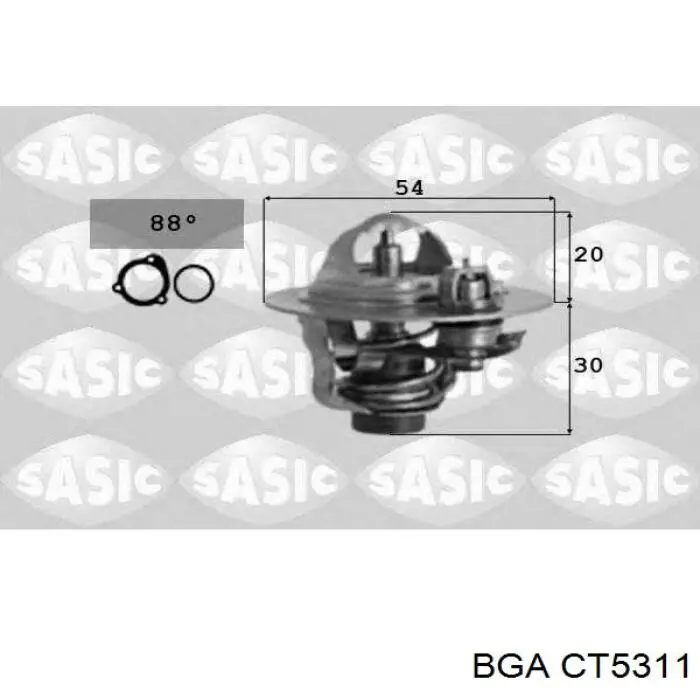 Термостат CT5311 BGA