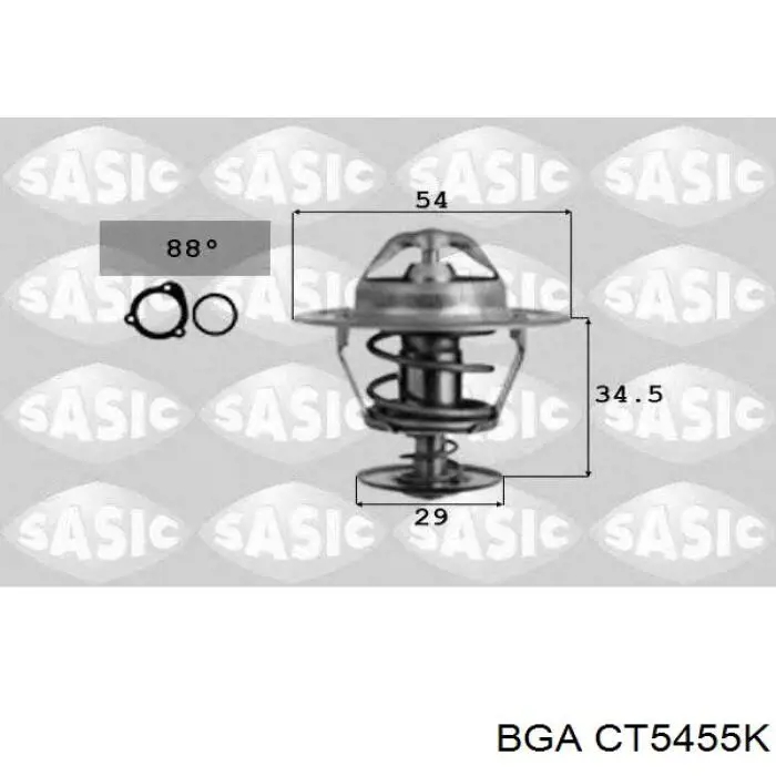 Термостат CT5455K BGA
