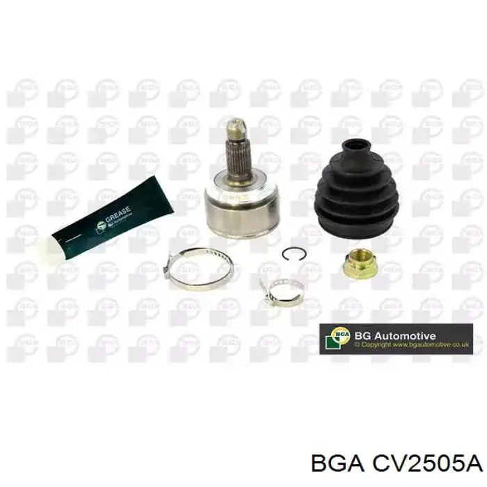 ШРУС зовнішній передній CV2505A BGA
