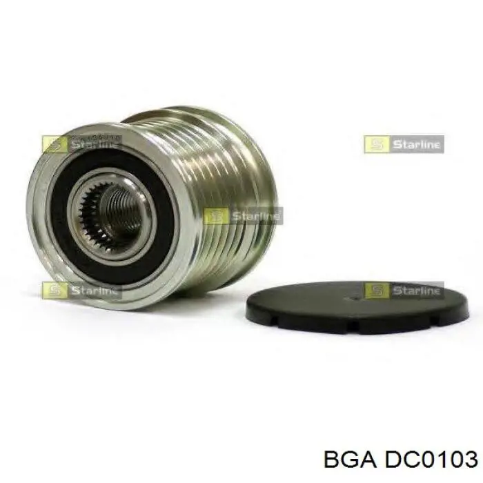 Інерційний шків BGA DC0103 ціна, від 27.63 USD