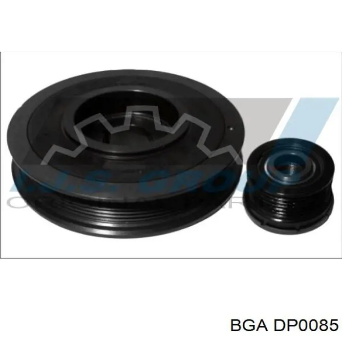 Шків колінвала (демпфер ) BGA DP0085 ціна, від 84.55 USD