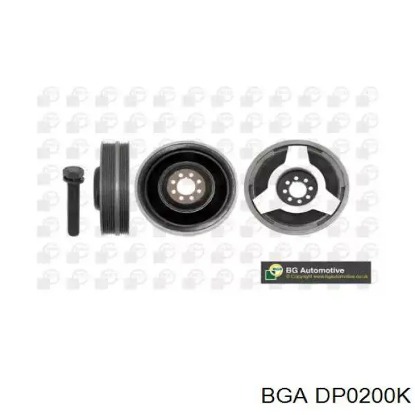 Купити DP0200K BGA Шків колінчастого вала
