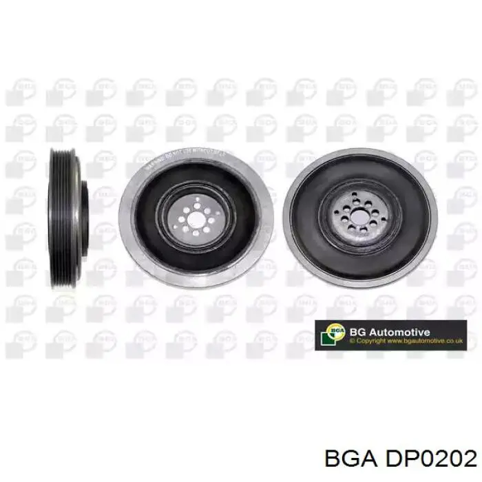 Купити DP0202 BGA Шків колінчастого вала