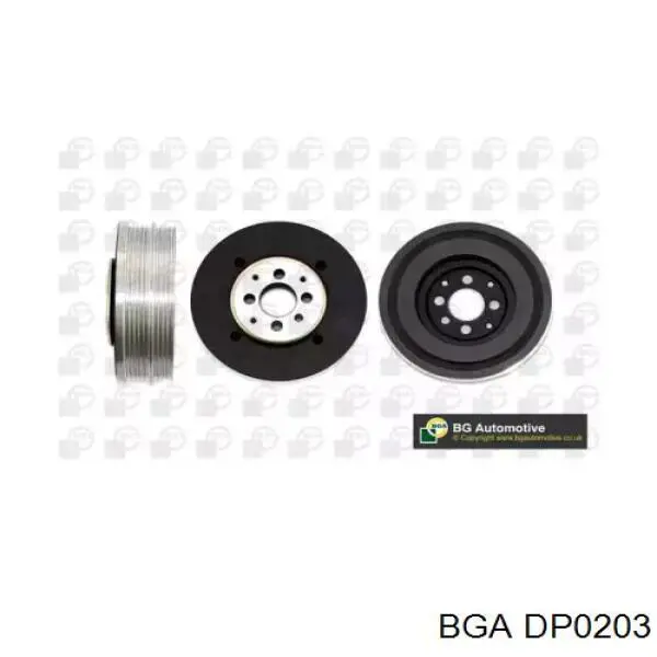 Шків колінвала (демпфер ) BGA DP0203 ціна, від 55.19 USD