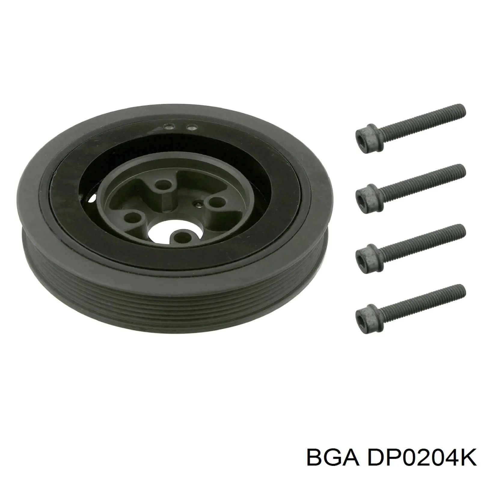 Шків колінвала (демпфер ) BGA DP0204K ціна, від 51.90 USD