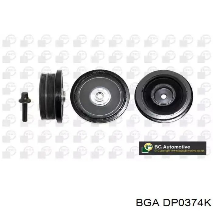 Купити DP0374K BGA Шків колінчастого вала