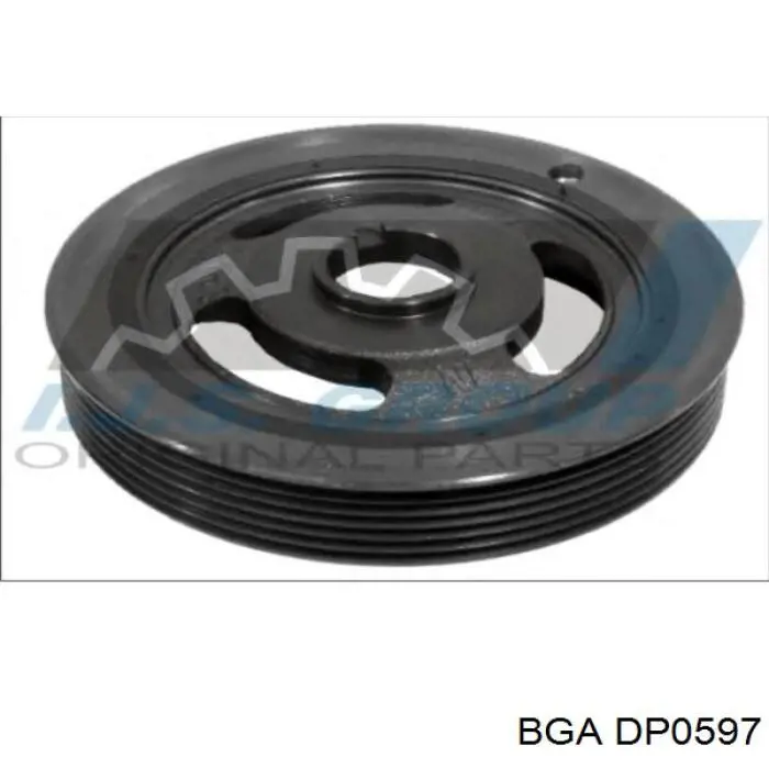 Купити DP0597 BGA Шків колінчастого вала
