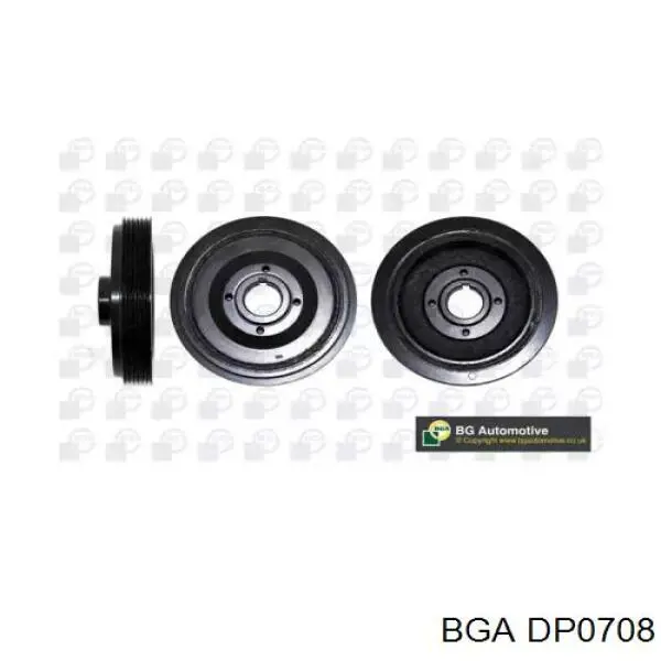 Купити DP0708 BGA Шків колінчастого вала