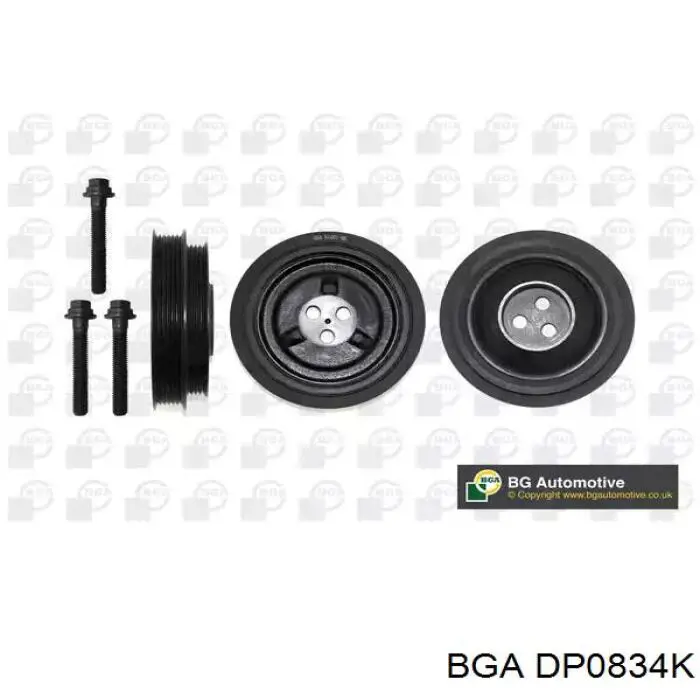 Купити DP0834K BGA Шків колінчастого вала