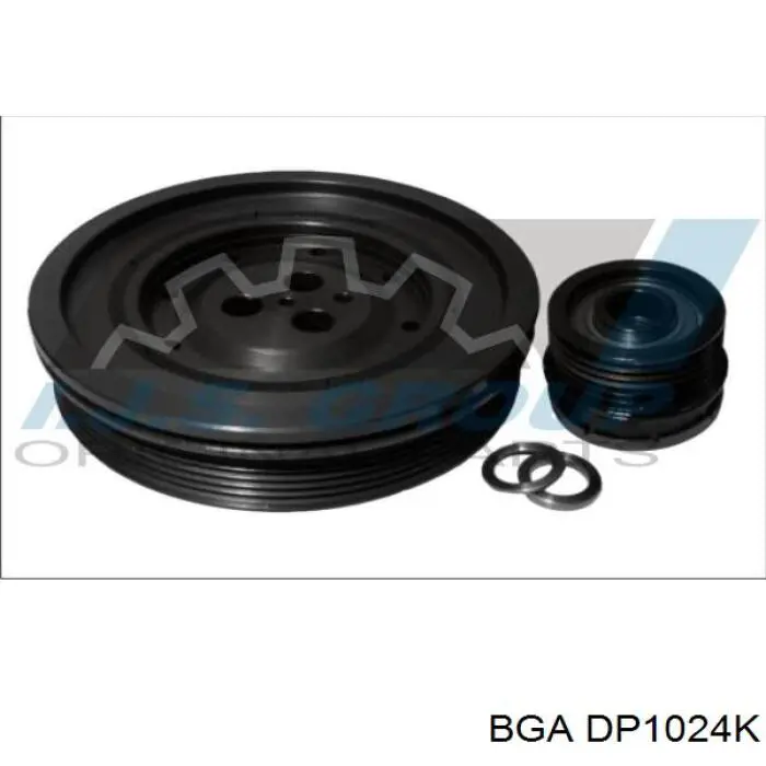 Шків колінвала (демпфер ) BGA DP1024K ціна, від 63.87 USD