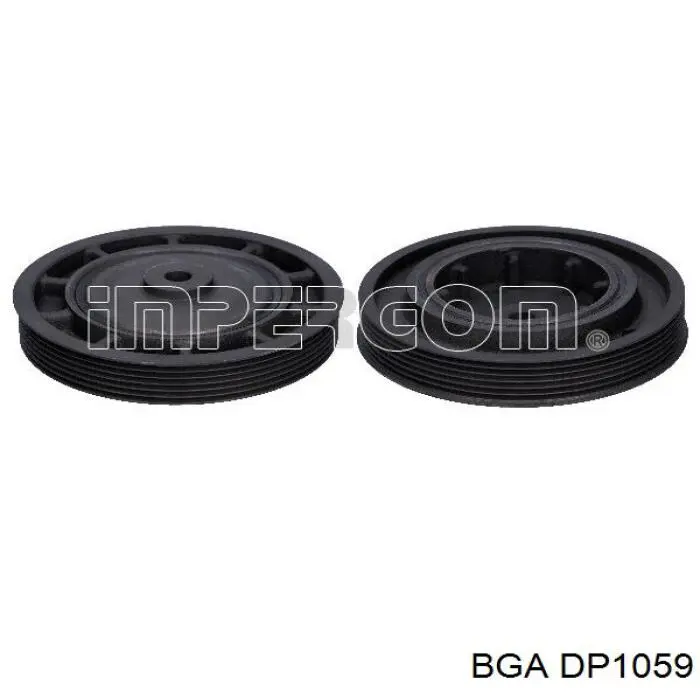 Шків колінвала (демпфер ) BGA DP1059 ціна, від 31.65 USD