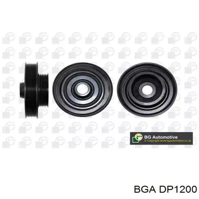 Шків колінвала (демпфер ) BGA DP1200 ціна, від 42.62 USD