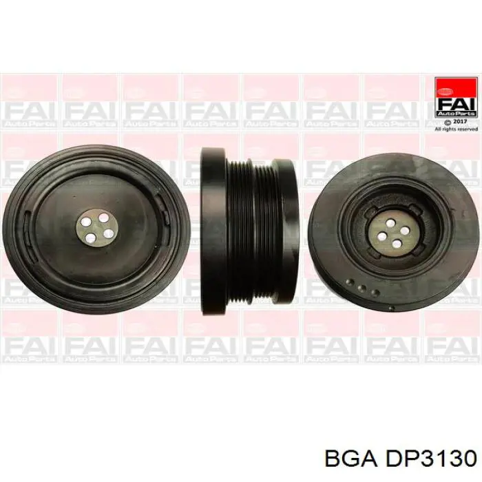 DP3130 BGA Демпфер колінвалу