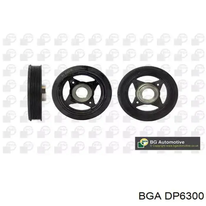 Шків колінвала (демпфер ) BGA DP6300 ціна, від 39.03 USD