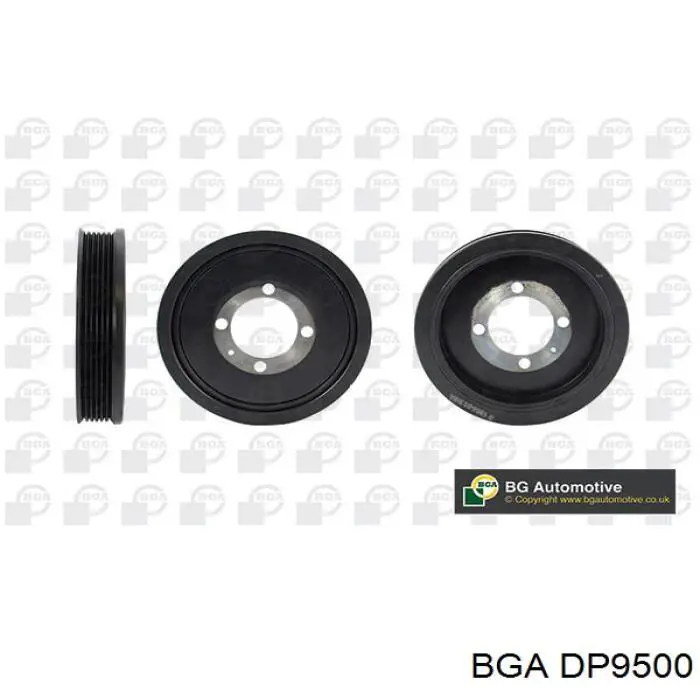 DP9500 BGA Демпфер колінвалу