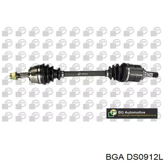 Піввісь задня, ліва BGA DS0912L ціна, від 67.98 USD