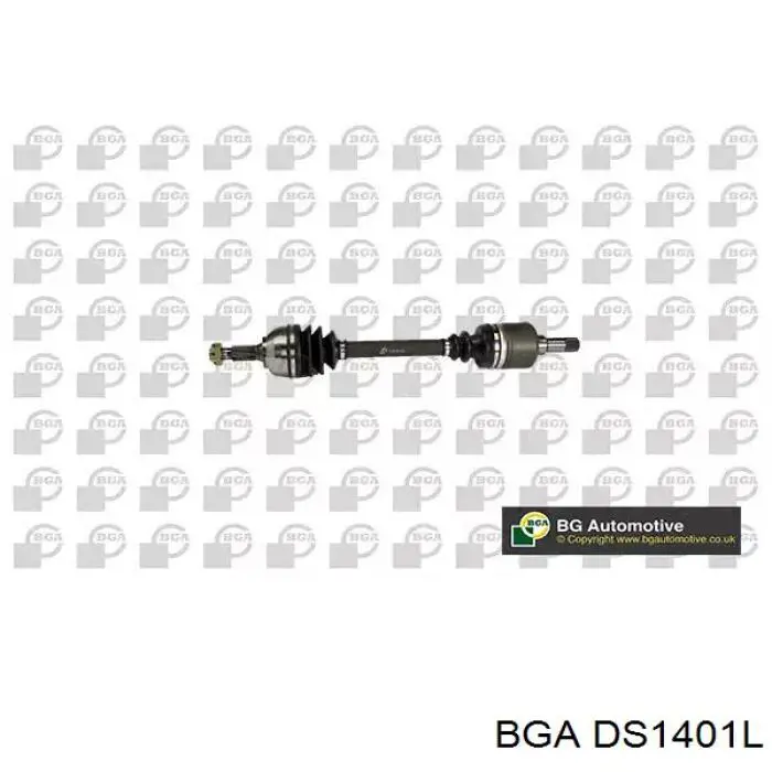 Привід передній лівий BGA DS1401L ціна, від 78.13 USD