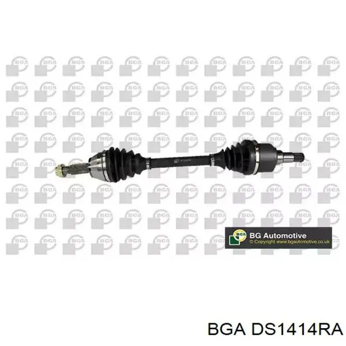 Піввісь передня, права BGA DS1414RA ціна, від 72.65 USD