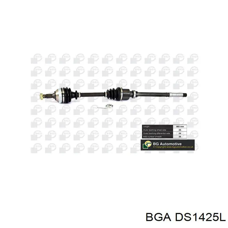 DS1425L BGA Привід лівий