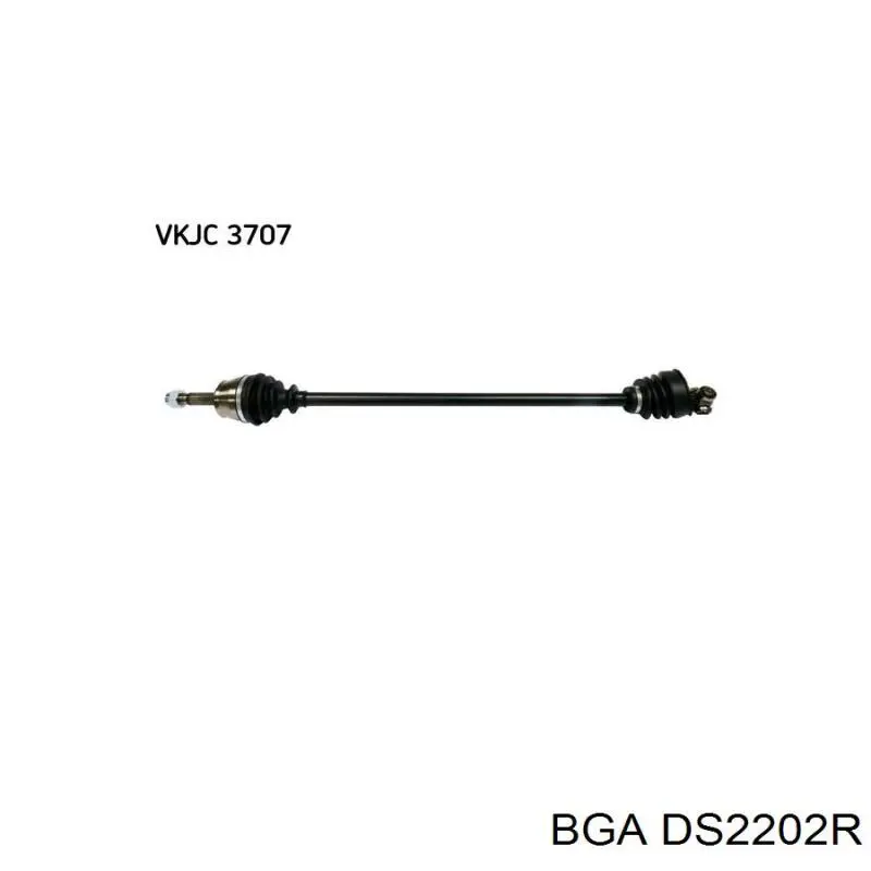 DS2202R BGA Привід передній правий