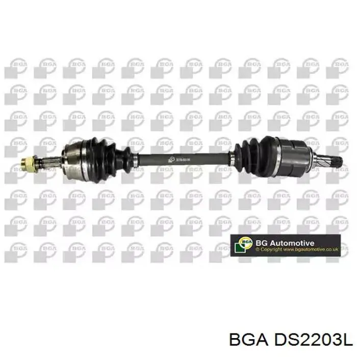 Привід передній лівий BGA DS2203L ціна, від 68.85 USD