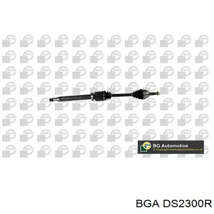 DS2300R BGA піввісь (привід передня, права)