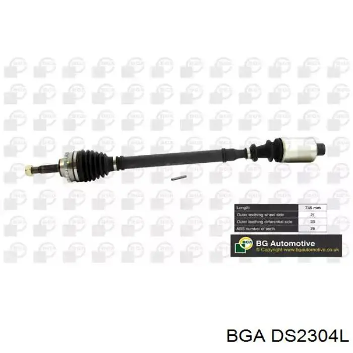 Купити DS2304L BGA Ліва піввісь