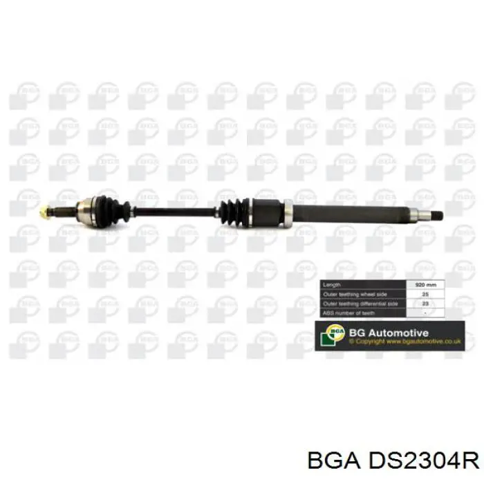 Піввісь передня, права Ford 1821964 ціна, від 86.60 USD