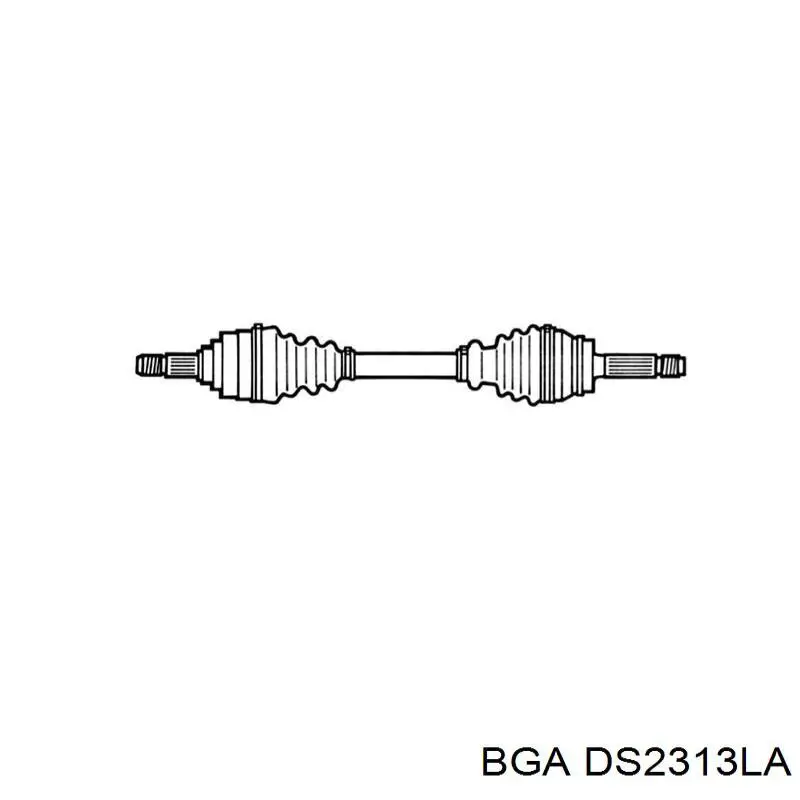 Ліва піввісь DS2313LA BGA