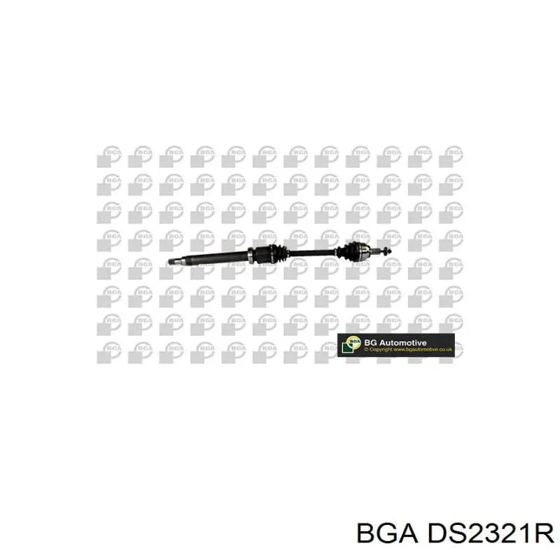 DS2321R BGA піввісь (привід передня, права)
