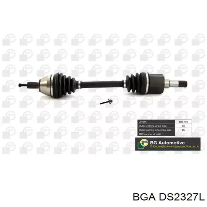 Купити DS2327L BGA Ліва піввісь