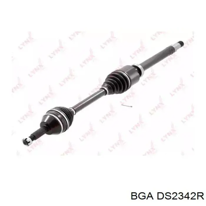 Піввісь передня, права BGA DS2342R ціна, від 140.52 USD
