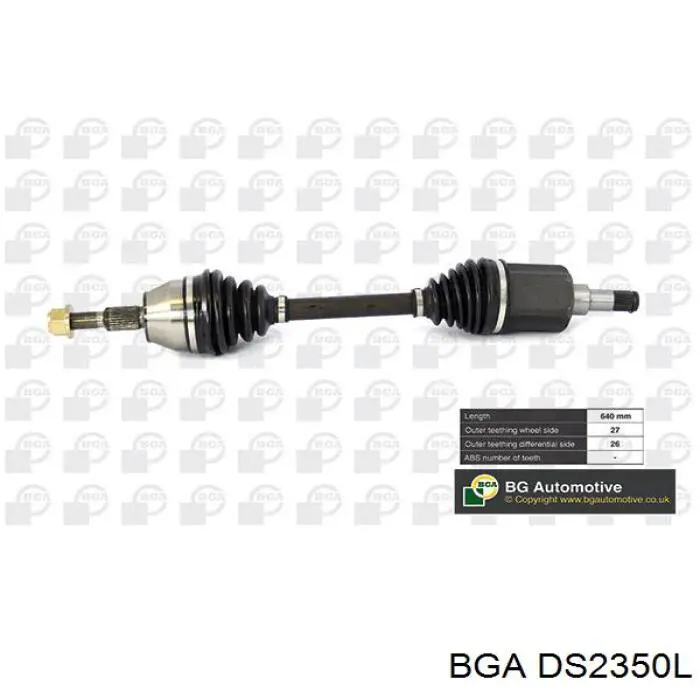 Купити AV613B437CB Ford Ліва піввісь