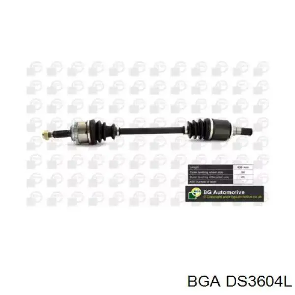 Привід передній лівий BGA DS3604L ціна, від 84.24 USD