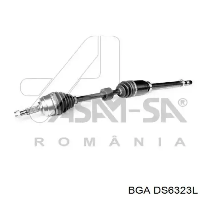 Привід передній лівий BGA DS6323L ціна, від 120.04 USD