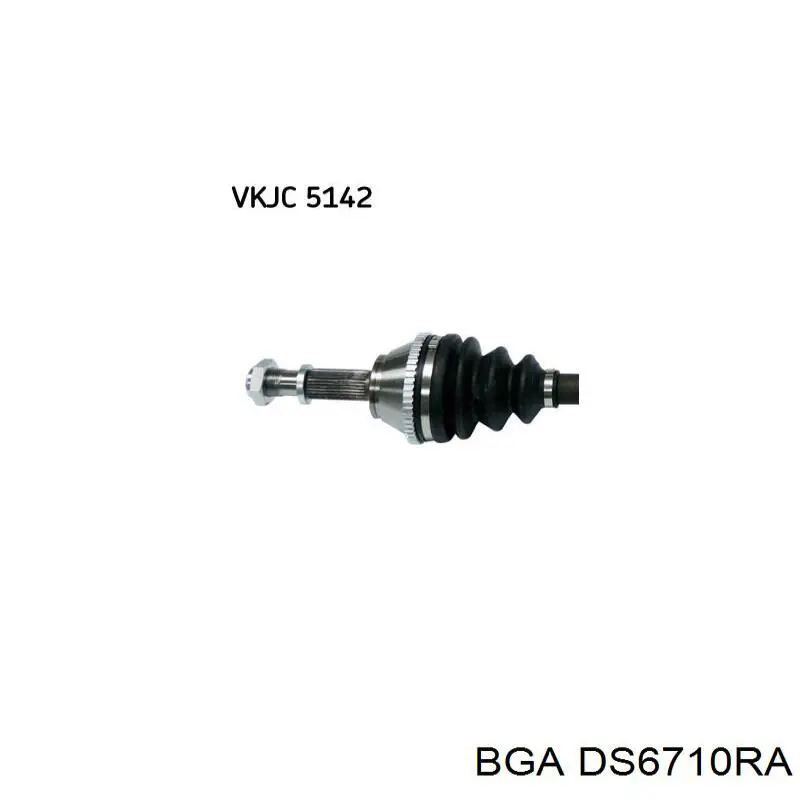 Піввісь передня, права BGA DS6710RA ціна, від 95.01 USD