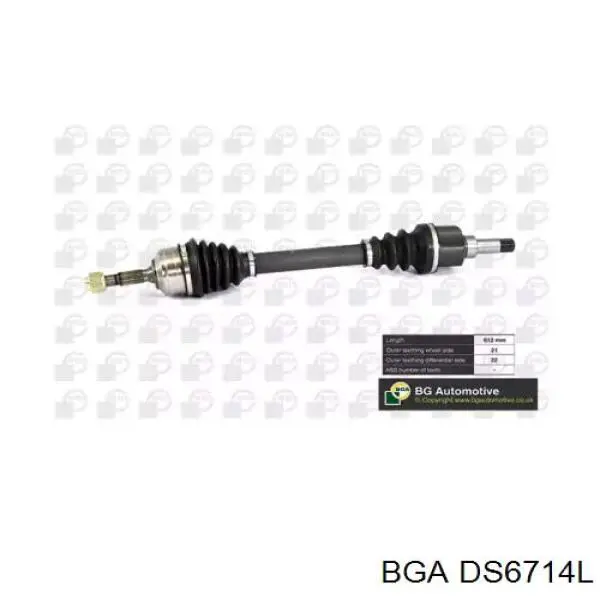 Привід передній лівий BGA DS6714L ціна, від 71.95 USD