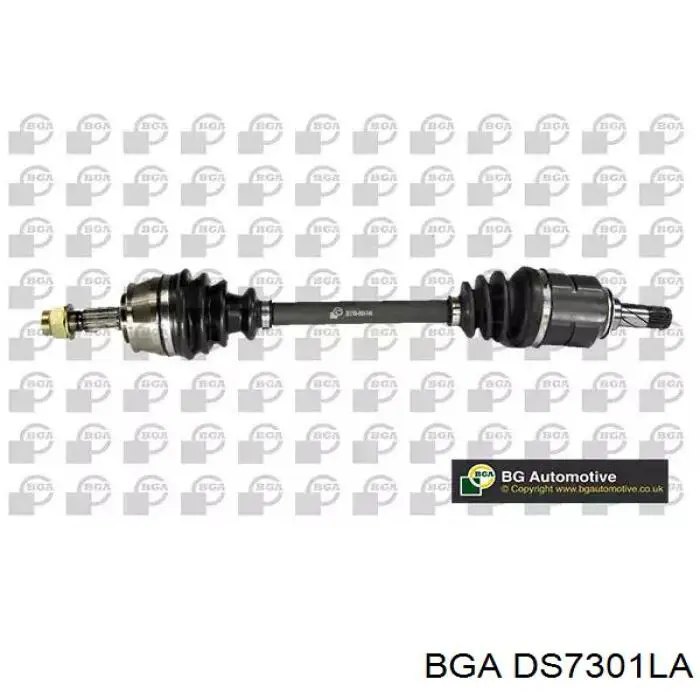 Привід передній лівий BGA DS7301LA ціна, від 61.50 USD