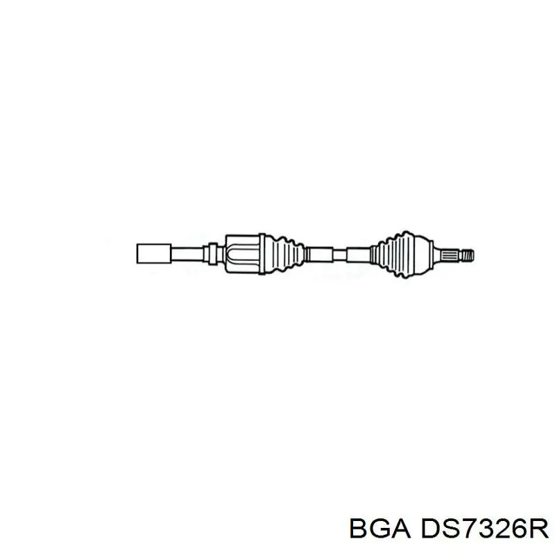 Купити DS7326R BGA Піввісь права