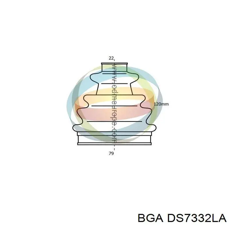 Піввісь передня ліва Renault (RVI) 7711368284