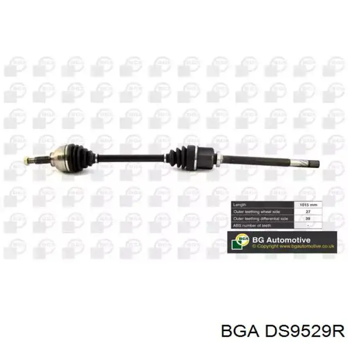 DS9529R BGA Привід передній правий