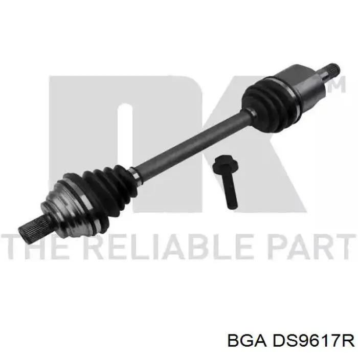 Піввісь передня, права BGA DS9617R ціна, від 83.08 USD
