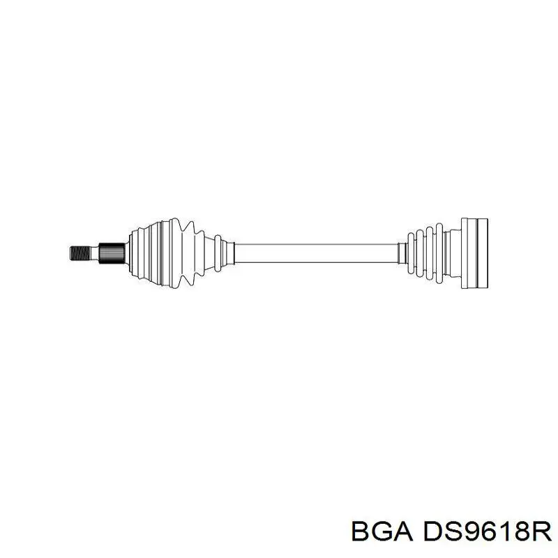 Купити DS9618R BGA Піввісь права