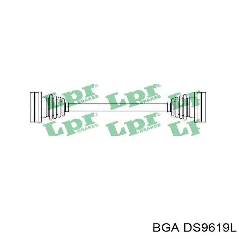 Купити DS9619L BGA Ліва піввісь